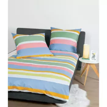 Постельное белье «Жанин» J. Д. 87069", на молнии Janine, цвет multi