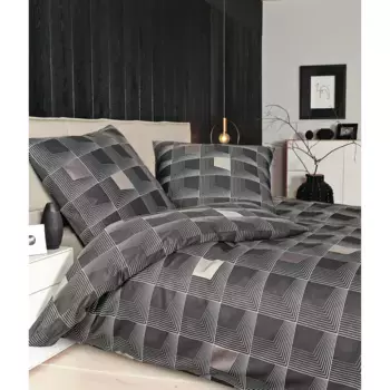 Постельное белье «Жанин» J. Д. 87076", на молнии Janine, цвет atmosphre/taupe/mauve