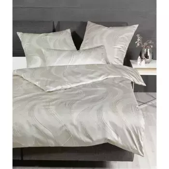 Постельное белье Жанин «Mako-Satin45071 07*155Х220.80х80», 7 Janine, темно-серый