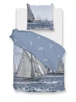 Постельное белье Zo!Home Renforc Set Regatta, голубой