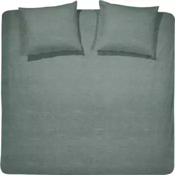 Постельное белье «Золушка» Лин в размере. 135х200, 155х220 или 200х200 см", постельное белье из хлопка, постельное белье на молнии Cinderella, цвет laurel