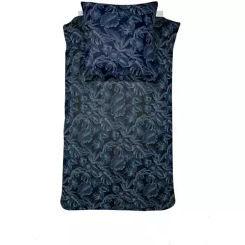 Постельное белье Золушка «Pacova» с тропическими листьями по всей поверхности Cinderella, цвет indigo