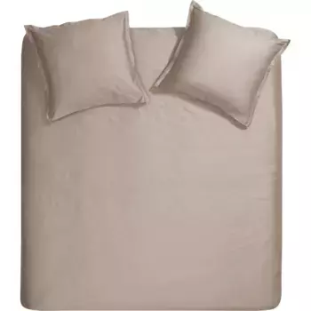 Постельное белье Золушка «Plain Sundays», со стоячим швом Cinderella, серо-коричневый