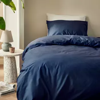 Постельное белье Золушка «Weekend», высококачественное качество Renforc, изготовлено из 100% хлопка, постельное белье и наволочки на молнии, легкое в уходе, сертифицировано STANDARD 100 от OEKO-TEX, экологичное Cinderella, цвет navy