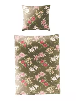 Постельные принадлежности Bierbaum, цвет oliv/rosa