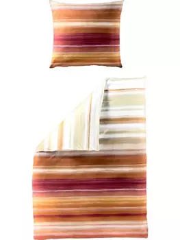 Постельные принадлежности Bierbaum, цвет orange/rot/natur