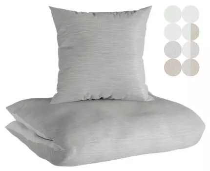 Постельные принадлежности Carpe Sonno, 155x220 см, серебристый/серый