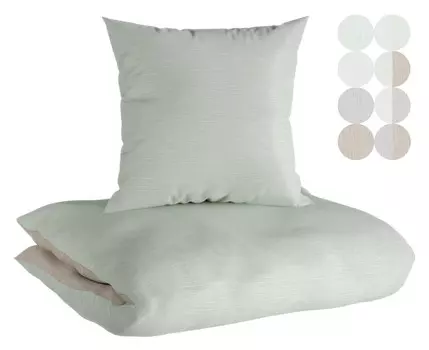 Постельные принадлежности Carpe Sonno, 155x220 см, зеленый/серо-коричневый
