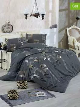 Постельные принадлежности Colorful Cotton, антрацит