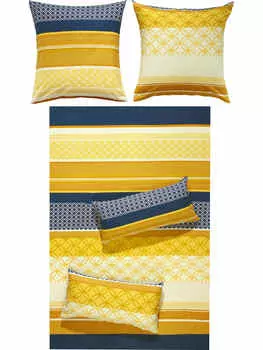 Постельные принадлежности Erwin Mller, цвет blau/ocker