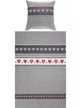 Постельные принадлежности Erwin Mller, цвет grau/rot