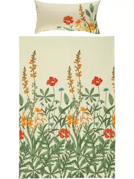 Постельные принадлежности Erwin Mller, цвет natur/grn/orange