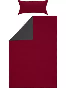 Постельные принадлежности Erwin Mller, цвет weinrot/anthrazit