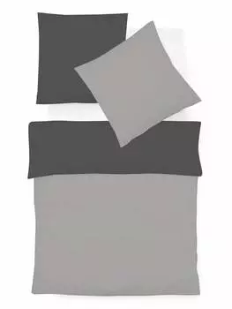 Постельные принадлежности Fleuresse, цвет grau/dunkelgrau