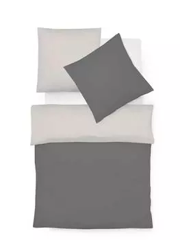 Постельные принадлежности Fleuresse, цвет schiefer/leinen