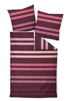 Постельные принадлежности Janine, 135x200 см, розовый/ягодный/бордовый/лиловый