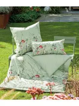 Постельные принадлежности Janine, цвет salbeigrn blumen