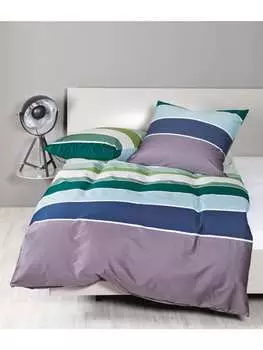 Постельные принадлежности Janine, цвет salbeigrn wolkenblau