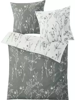 Постельные принадлежности Kleine Wolke, серый