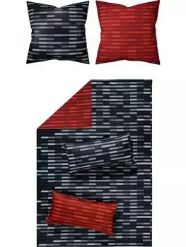 Постельные принадлежности LOOKS by Wolfgang Joop, цвет rot/grau