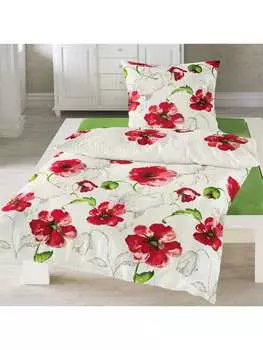 Постельные принадлежности Traumschlaf, красный