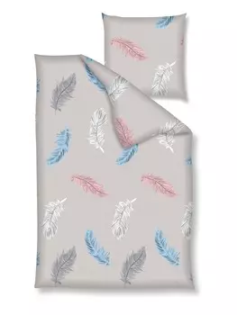Постельные принадлежности Traumschloss, серый