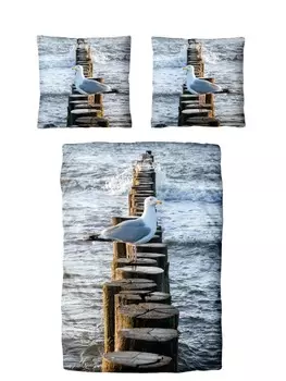 Постельные принадлежности Traumschloss, синий