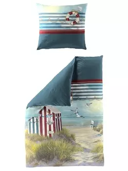 Постельные принадлежности Traumschloss, синий