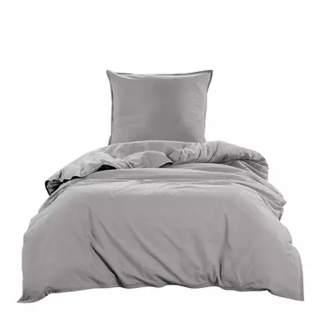 Постельные принадлежности wometo, 155x220 см, серый