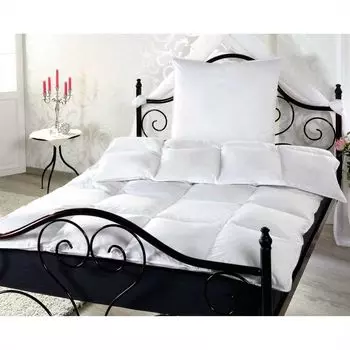 Постельный комплект 135х200см / 80х80см, наполнитель на ощупь, чехол из 100% хлопка, можно стирать в машине, подходит для людей с аллергией на пыль - Oeko-TEX Bestlivings