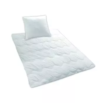 Постельный комплект из микрофибры SLEEP AND DREAM, пуховое одеяло 135 x 200 см + подушка 80 x 80 см GMD Living