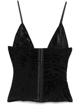 POSTER GIRL топ Doll, черный