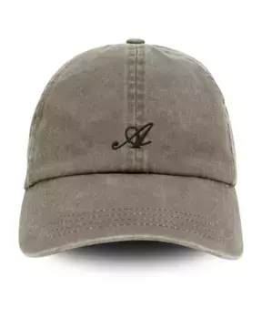 Постиранная фирменная кепка Axel Arigato, бежевый