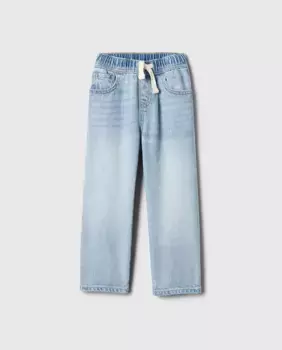 Постиранные джинсы мальчика Gap, индиго/синий