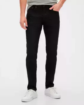 Постиранные мужские брюки Gap, черный