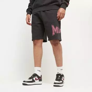 Постиранные шорты НБА New Era, цвет miami heat blk