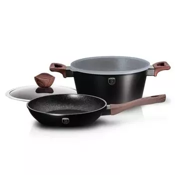 Посуда Berlinger Haus Ebony Rosewood Line, BH6782 BerlingerHaus, черный