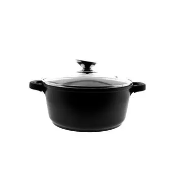 Посуда для запекания Trendmax с антипригарным покрытием индукционная черная 28 см