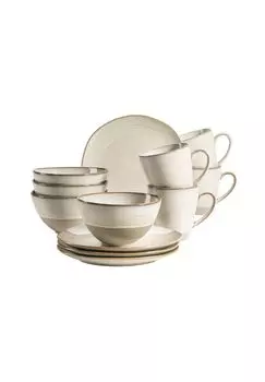 Посуда для завтрака, керамика Ноттингем MaSer, бежевый