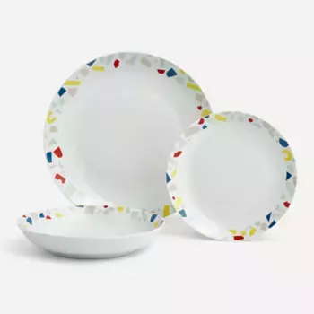 Посуда Paul Basics, 18 предметов El Corte Ingls, белый