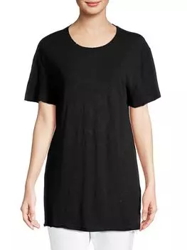 Потертая футболка Noah Easy Ser.O.Ya, черный