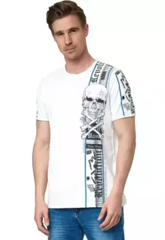 Потертая футболка Rusty Neal, белый