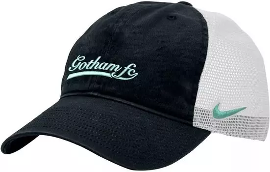Потертая кепка дальнобойщика Nike NJ/NY Gotham FC 2023