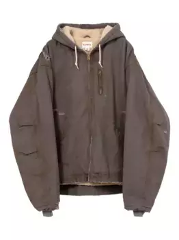 Потертая куртка KAMIYA, серый