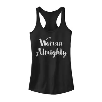 Потертая майка для юниоров "Woman Almighty"