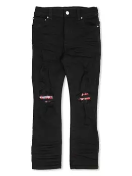 Потертые джинсы AMIRI KIDS, черный