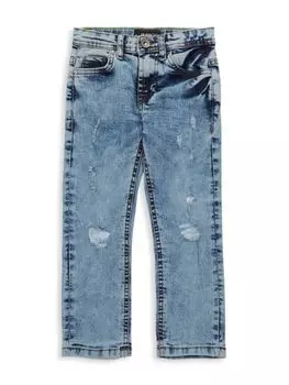 Потертые джинсы для маленького мальчика X Ray, цвет Light Blue