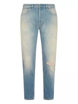 Потертые джинсы DONDUP, синий