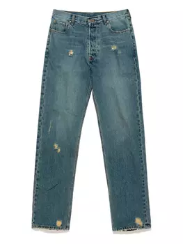 Потертые джинсы Mainless, синий