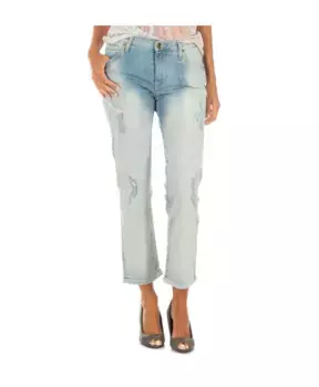 Потертые джинсы Met, синий